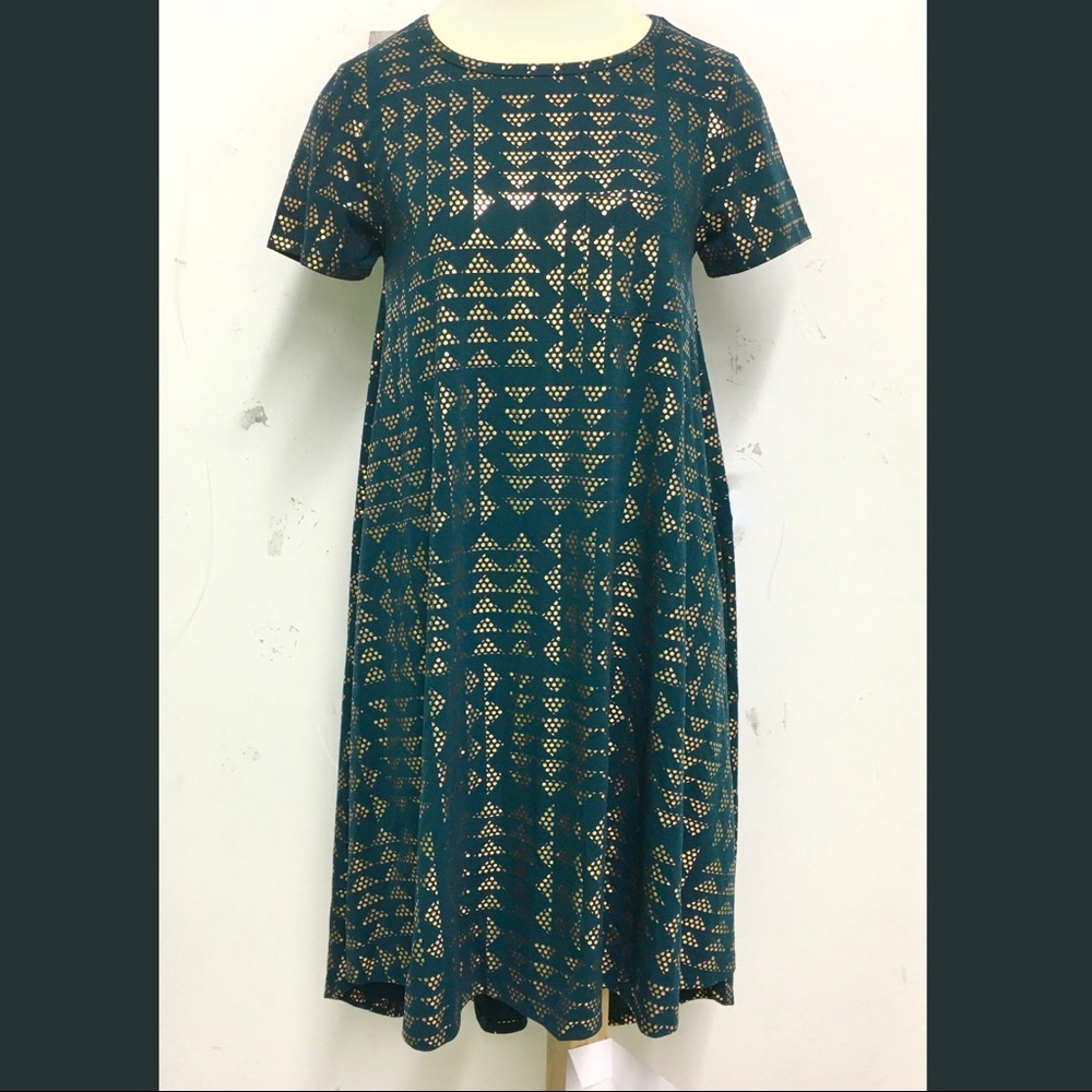 Lularoe Elegant Carly Holiday Dress XS